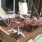 イタウバのウッドデッキ施工事例