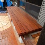 イタウバで作ったウッドデッキ